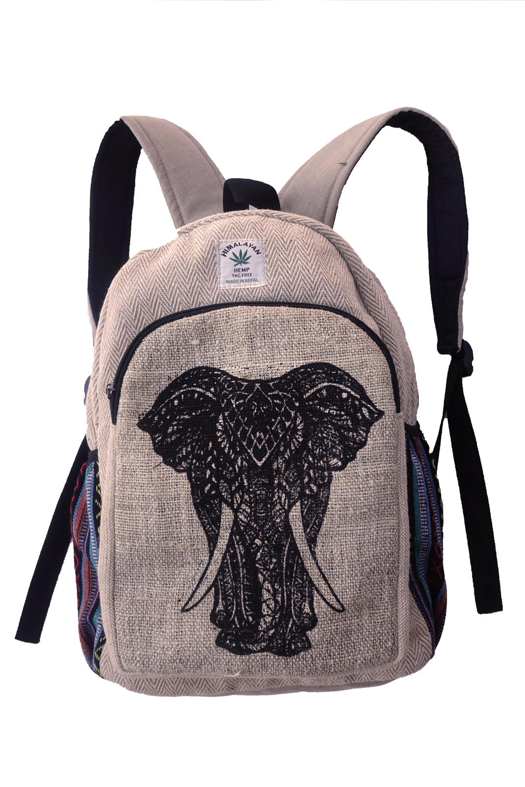 Hemp Elephant Backpack Wholesale (KSE20331)